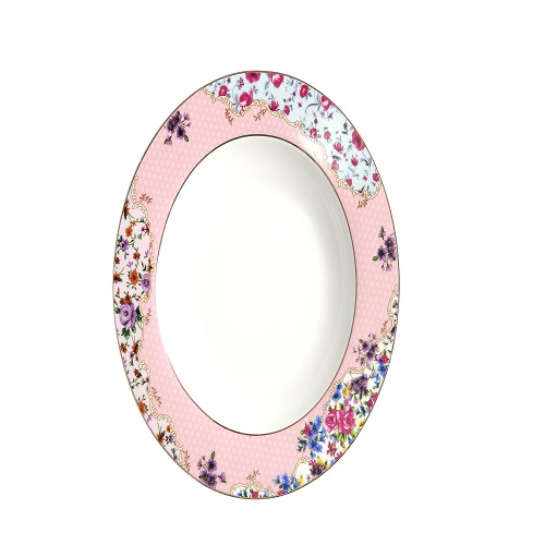 Angela Ceramic Soup Plate 8.5-Inch Single Plate – GS64