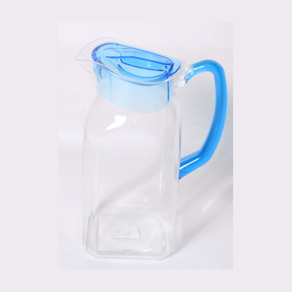 0982 Blue SQ Jug 1900ml 6c KY814