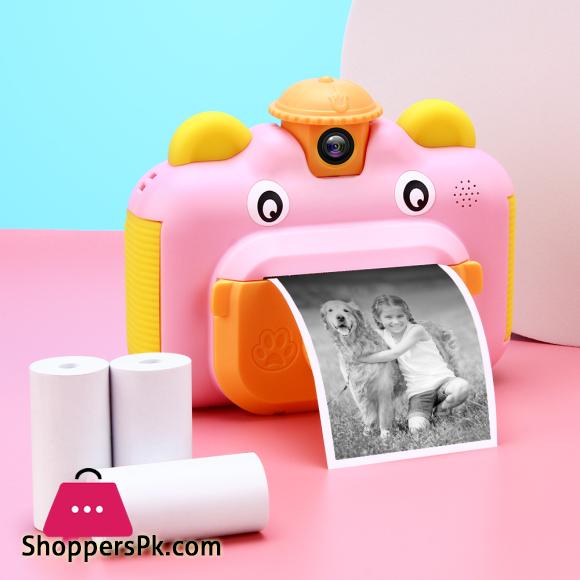 Kids Camera Instant Print Camera for Children 1080P HD Video Photo Camera Toys with 32GB Card