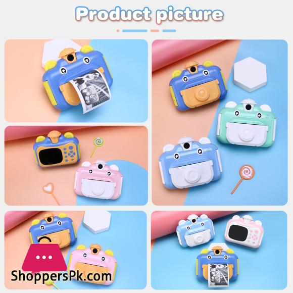 Kids Camera Instant Print Camera for Children 1080P HD Video Photo Camera Toys with 32GB Card