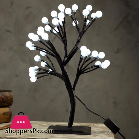 LED Cherry Blossom Ball Tree Light Table Lamp Night Light Home Bedroom Wedding Indoor Decoration|tree light