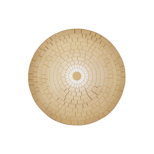12 Inch Plater Gold Design ANGELA MK170