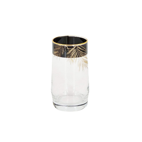 6pcs Black Glass Set Angela 8c MK75