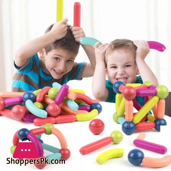 Magnetic Stick Building Blocks Magnets Magnetic Bricks Toys for Children Educational Toy Gift - 42- Pcs