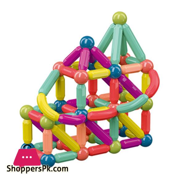 Magnetic Stick Building Blocks Magnets Magnetic Bricks Toys for Children Educational Toy Gift - 42- Pcs