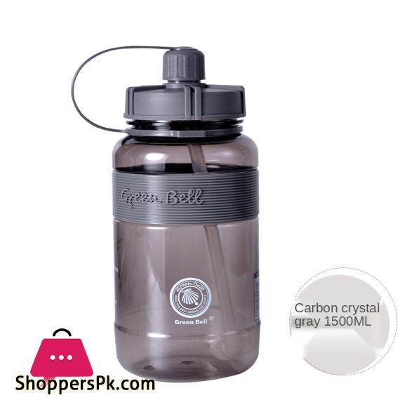 New Water Cup Straw Space Plastic Cup 1000ML Men and Women Fitness Outdoor Sports Bottle with Straw Water Bottle