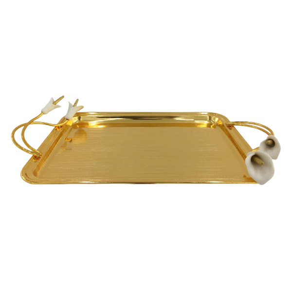 G Rect Lily Tray M Orchid 8c TA2570
