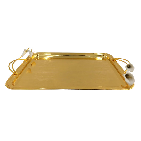 G Rect Lily Tray L Orchid 8c TA2572