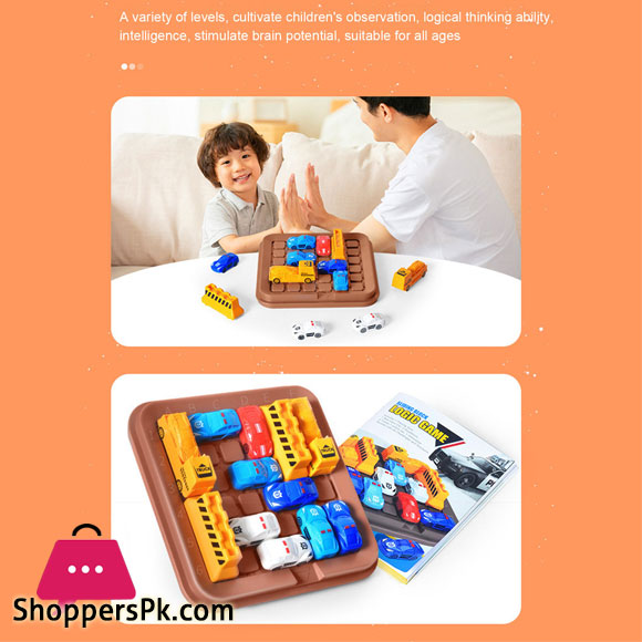 Traffic Jam Toy Improve Concentration Traffic Jam Logic Kids Toy