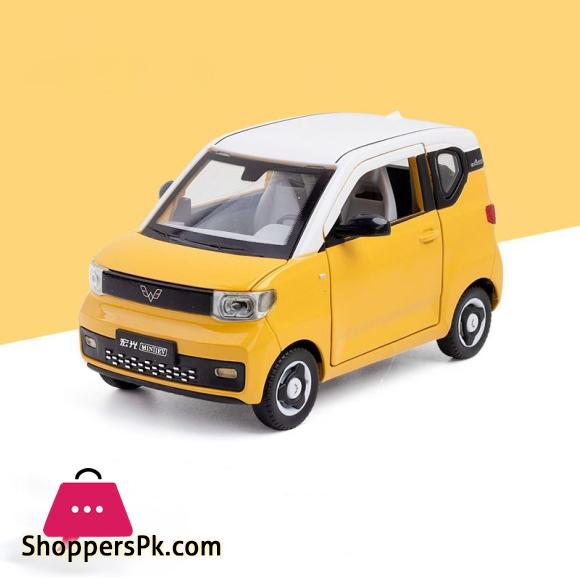 Wuling Hongguang 1:24 Alloy Car Mini Car Toy Car Sound and Light Childrens Gifts