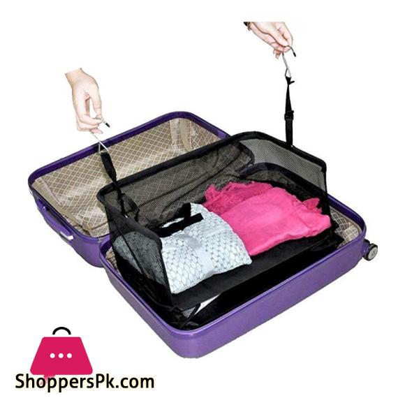 3 Layer wardrobe travel bag Hook Hanging Organizer