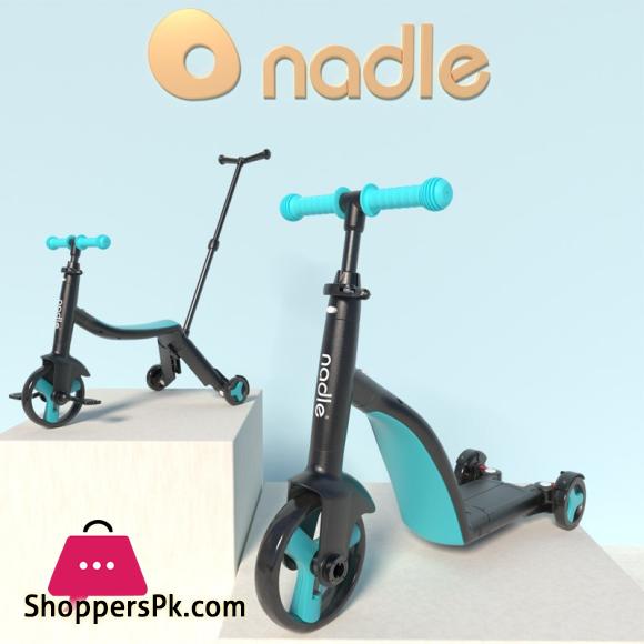 3 in 1 kids scooter Kick Board + Tricycle + Balance Bike Child