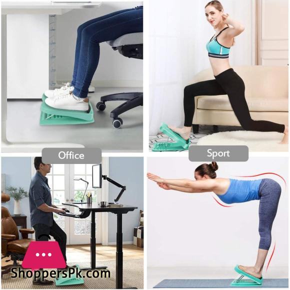 Aerobic Folding Stool Pedal Stretch Board Exercise Fitness Plates Boards for Foot Plate Massager Slimming Exerciser Pedal - Multi