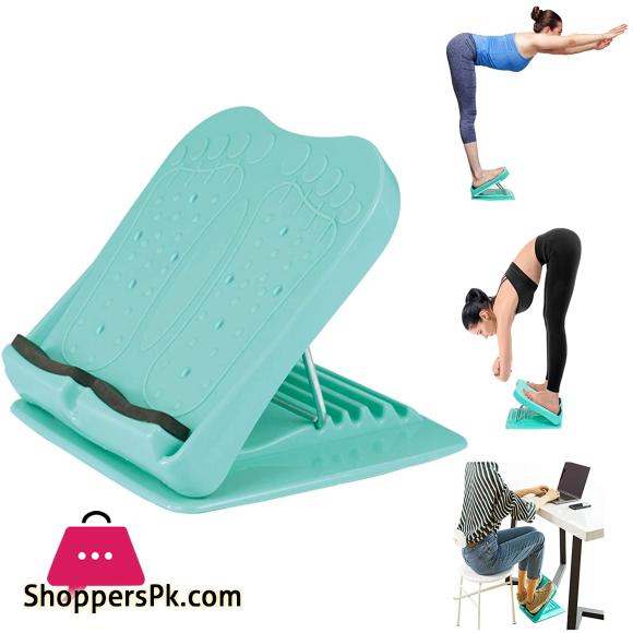 Aerobic Folding Stool Pedal Stretch Board Exercise Fitness Plates Boards for Foot Plate Massager Slimming Exerciser Pedal - Multi