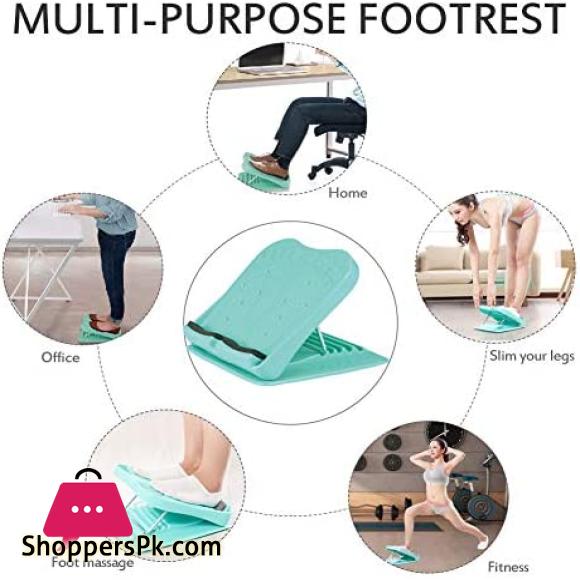 Aerobic Folding Stool Pedal Stretch Board Exercise Fitness Plates Boards for Foot Plate Massager Slimming Exerciser Pedal - Multi