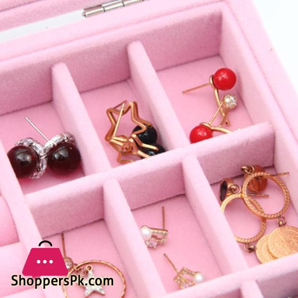 Design Flannel Jewelry Box Princess Jewelry Storage Box Cosmetic Box Highly Recommend