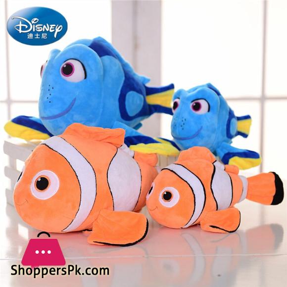 Disney Finding Nemo Dory Dolly Plush Toys Animal Stuffed Toy Cartoon Movie Dolls Clown Fish Kids Children Girl Birthday Gift - 38cm
