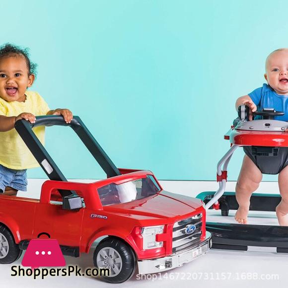 Ford 3 in 1 Baby Walker With Wheel Baby Walk Learning Anti Rollover Foldable Wheel Walker Multi Functional Seat Car