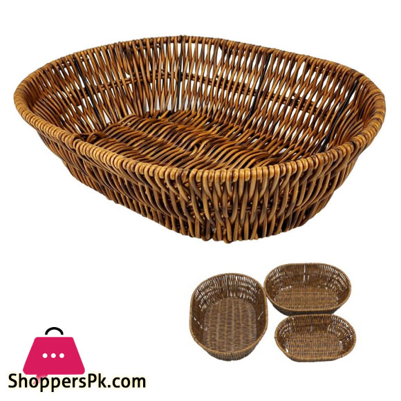 Fruit Basket Oval 3-Pcs set
