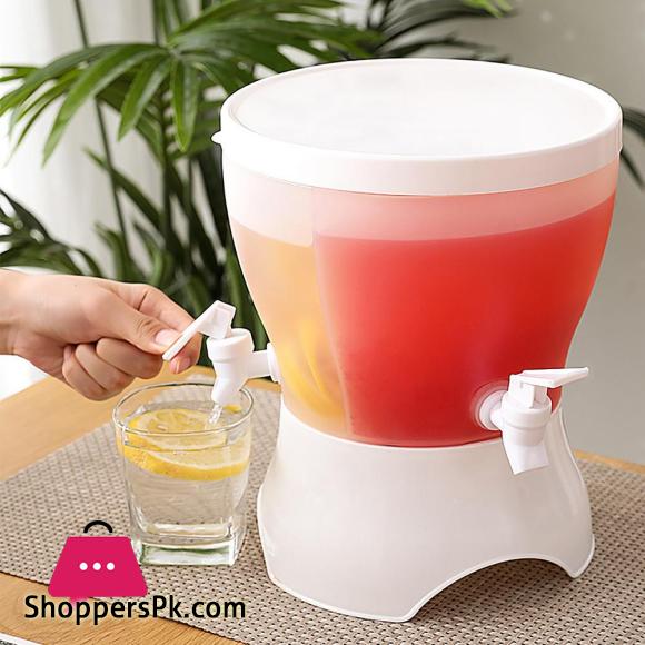 Jugs With Tap Cold Water Bottle Container Tap Dispenser Kettle Lemonade With Tap For Drinks For Kitchen Refrigerator