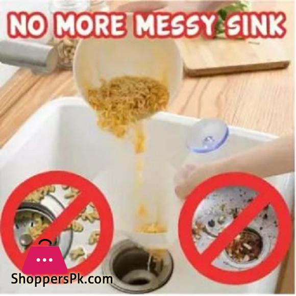 Kitchen Drain Sink Strainer Filter Food Catcher Foldable Anti-Blocking Stopper