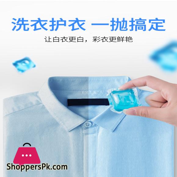 Pack of 1 (10Pcs) Laundry Detergent Gel Liquid Beads Fragrance Long Lasting Clothes Washing Machine Wash Cleaning Gel Beads