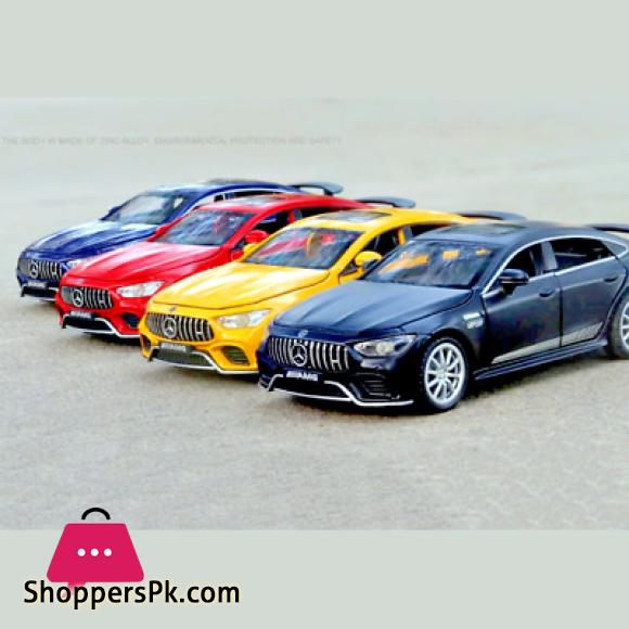 1:32 Mercedes BENZ AMG GT63 Diecasts Car Toy Vehicles Metal Car 6 Doors Open Model Car Sound Light Fast & Furious Car Toys For Children Gift