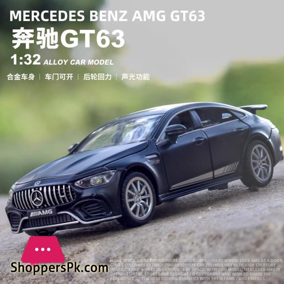 1:32 Mercedes BENZ AMG GT63 Diecasts Car Toy Vehicles Metal Car 6 Doors Open Model Car Sound Light Fast & Furious Car Toys For Children Gift