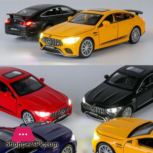1:32 Mercedes BENZ AMG GT63 Diecasts Car Toy Vehicles Metal Car 6 Doors Open Model Car Sound Light Fast & Furious Car Toys For Children Gift