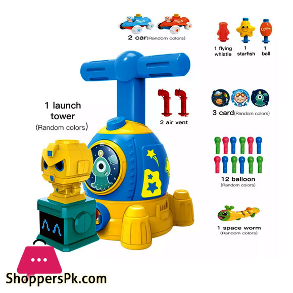 Power space Balloon Car Toy