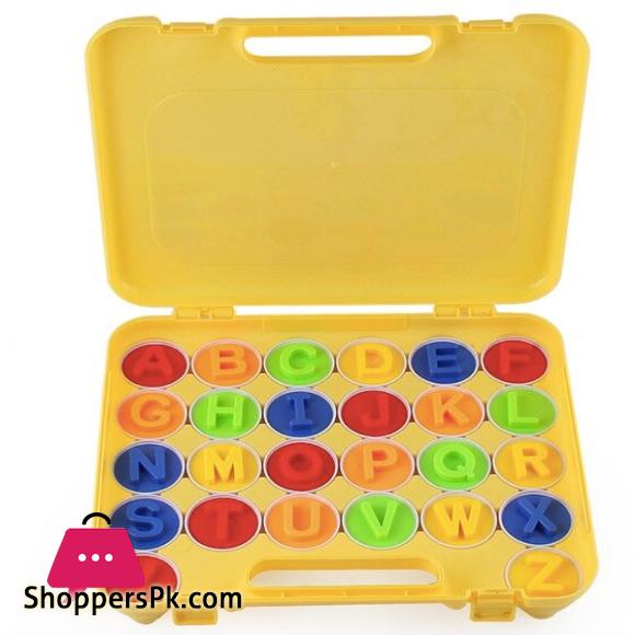 26PCS ABC Alphabet Matching Eggs Educational Color & Shape Recognition Sorter Puzzle Skills Study Toys