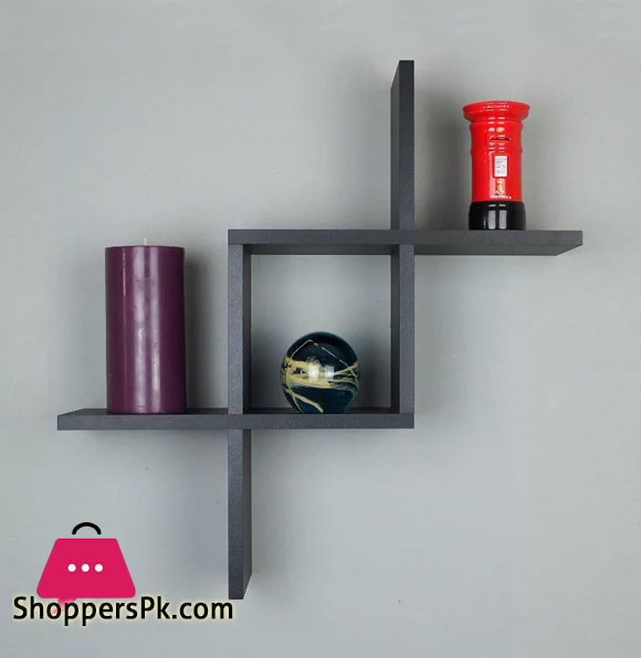Criss Cross Floating Shelves