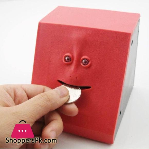 Cute Face Bank Sensor Facebank Piggy Bank