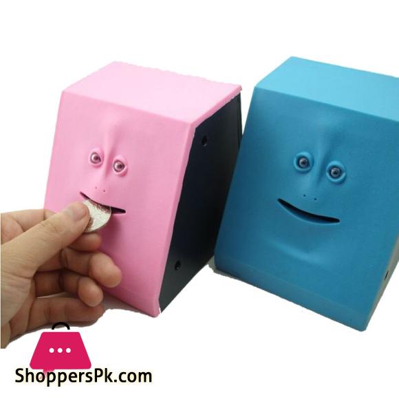 Cute Face Bank Sensor Facebank Piggy Bank
