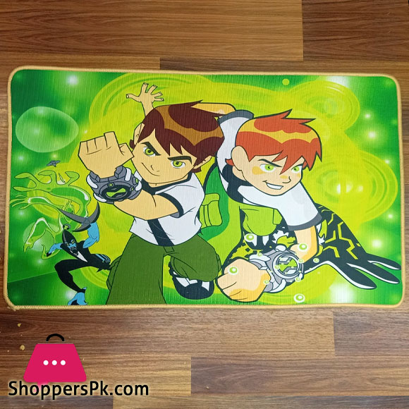 Kids Room Door Mat Anti-Skid Non-Slip Comfortable Ben-10 Door Mat for Home