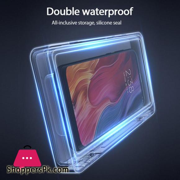 Magic Wall Mounted Phone Case Waterproof Phone Holder Bathroom Toilet Tablet Or Phone Holder Self Adhesive Shower Accessories