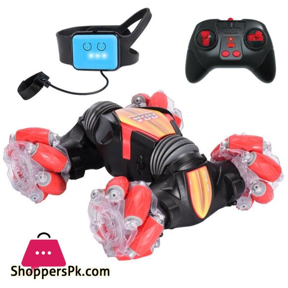 Mini Watch Gesture Sensor Remote Control Twisting Car Drifting Stunt Car 360° Car