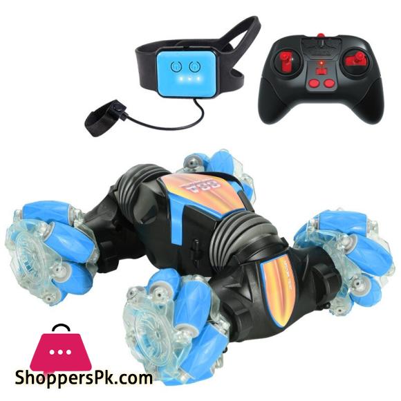 Mini Watch Gesture Sensor Remote Control Twisting Car Drifting Stunt Car 360° Car