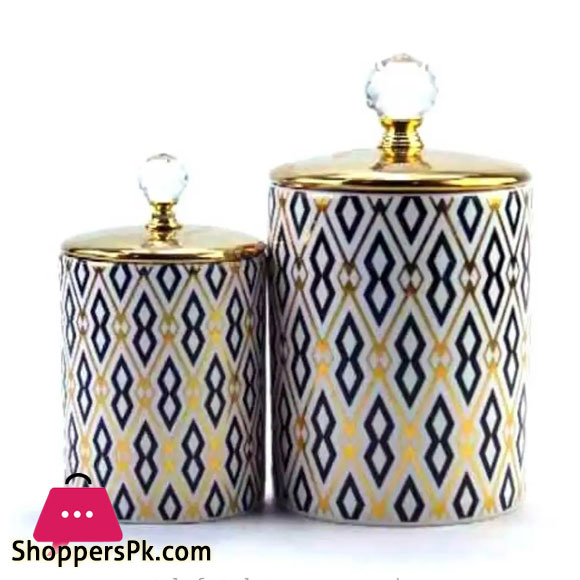 Modern Ceramic Candy Jars – Diamond Icons