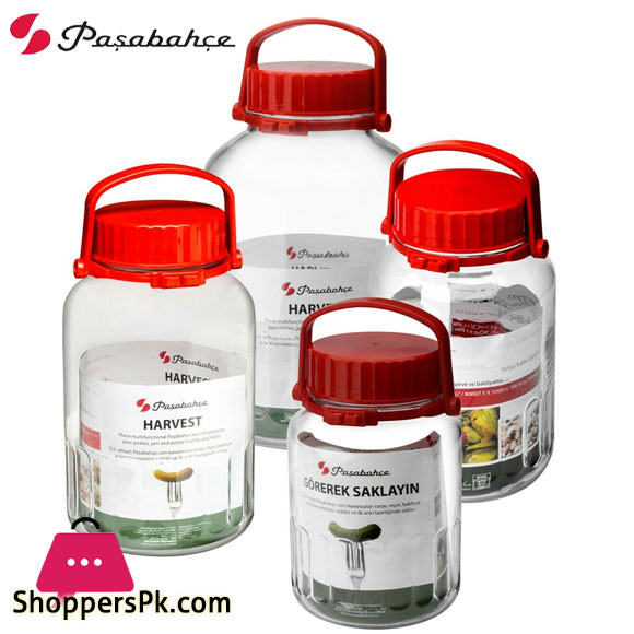 Pasabahce HARVEST Big Size Pickled Jars - 8ltrs Turkey Made