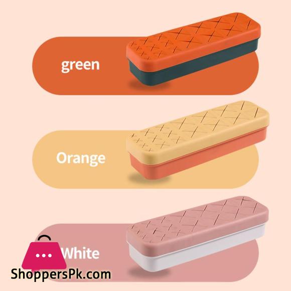 Silicone ABS Lipstick Box Makeup Organizer Storage Box Lipstick Nail Polish Organizer Display Holder Cosmetic Organizer Box