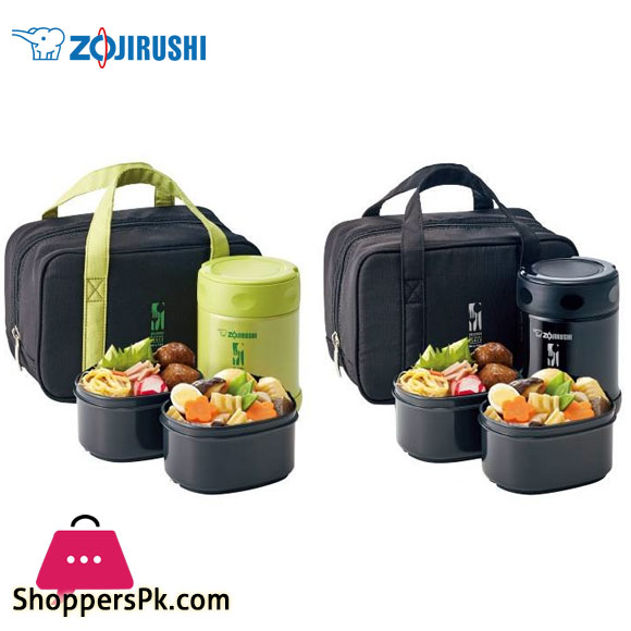 ZOJIRUSHI Original Japan Lunch Box Stainless Steel FOOD JAR - 0.35L - SW-EZE-35