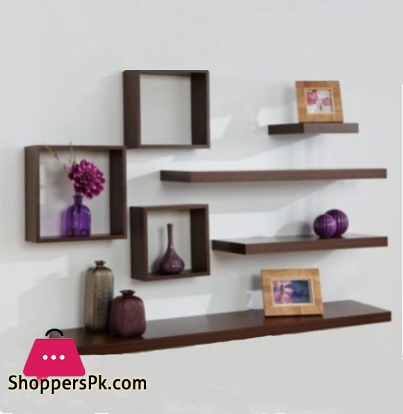 Full house set of 7 floating shelves