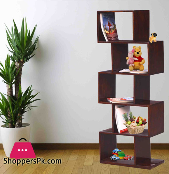 Solid Wood Open Book Shelf