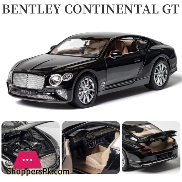 1:24 BENTLEY Continental GT Simulation Diecast Alloy Car Model Kids Toy Gift