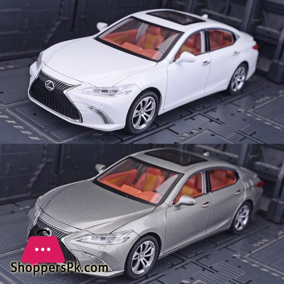 1:24 Lexus ES300 Car Die-Casting Model With Sound Light Pull Back Car Toy Children Gift