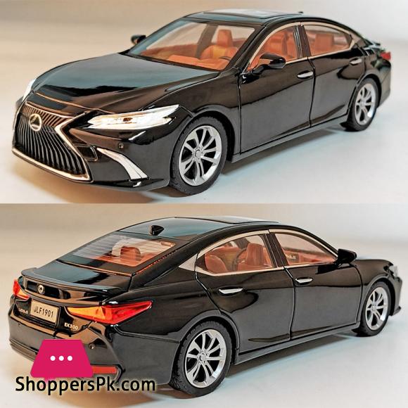 1:24 Lexus ES300 Car Die-Casting Model With Sound Light Pull Back Car Toy Children Gift