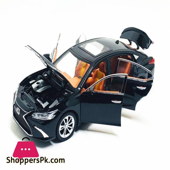 1:24 Lexus ES300 Car Die-Casting Model With Sound Light Pull Back Car Toy Children Gift