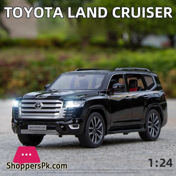 1:24 New Toyota LAND CRUISER LC300 SUV Model Diecasts Metal Casting Sound Car Model For Childrens Car Toys
