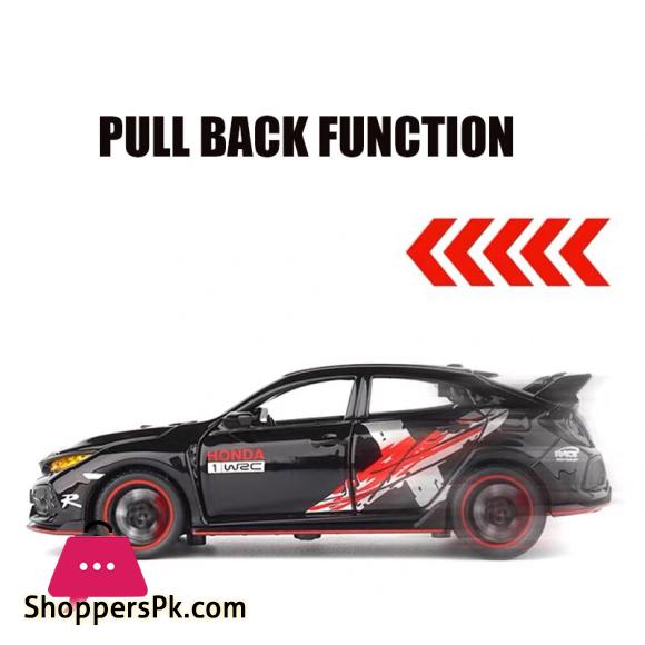 1:32 HONDA CIVIC TYPE R LIMITED EDITION Toy Car Metal Toy Diecasts & Toy Vehicles Car Model High Simulation Car Toys For Boy